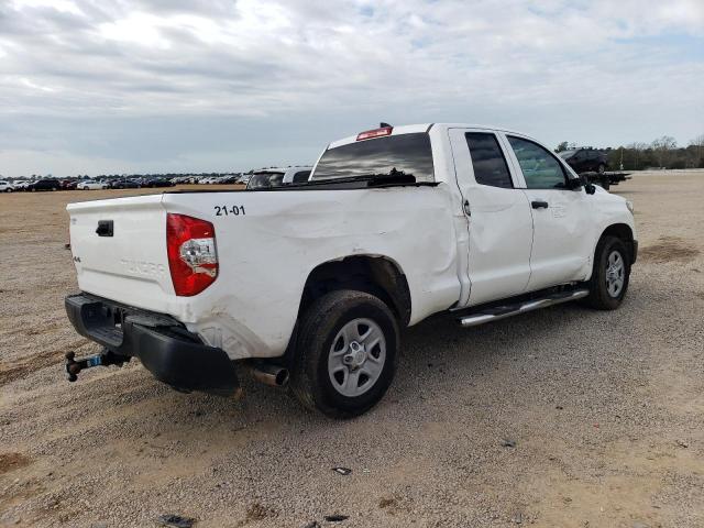 5TFUY5F16MX019169 - 2021 TOYOTA TUNDRA DOUBLE CAB SR/SR5 WHITE photo 3