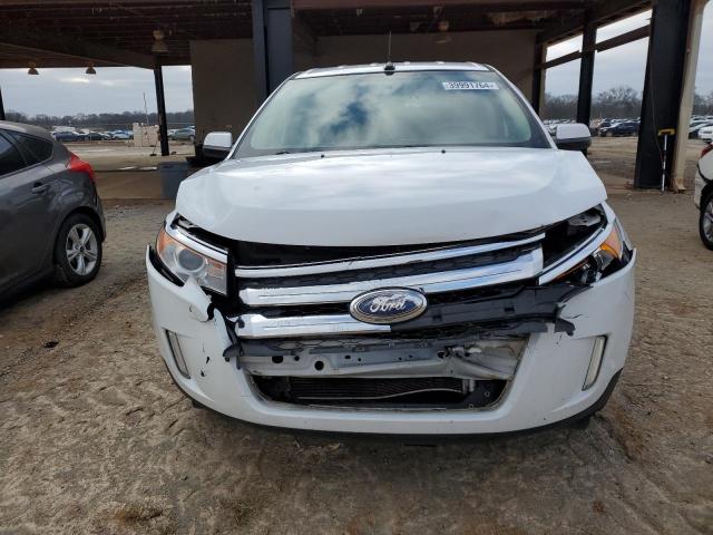 2FMDK3JC4EBB60325 - 2014 FORD EDGE SEL WHITE photo 5