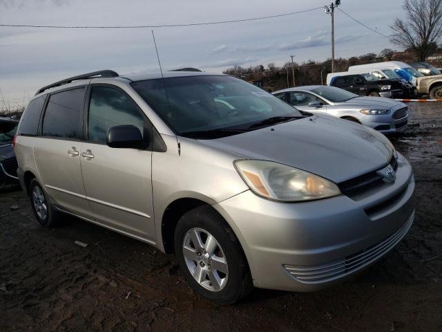 5TDZA23C34S099907 - 2004 TOYOTA SIENNA CE TAN photo 4