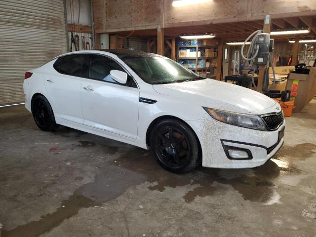 5XXGN4A77FG423183 - 2015 KIA OPTIMA EX WHITE photo 4