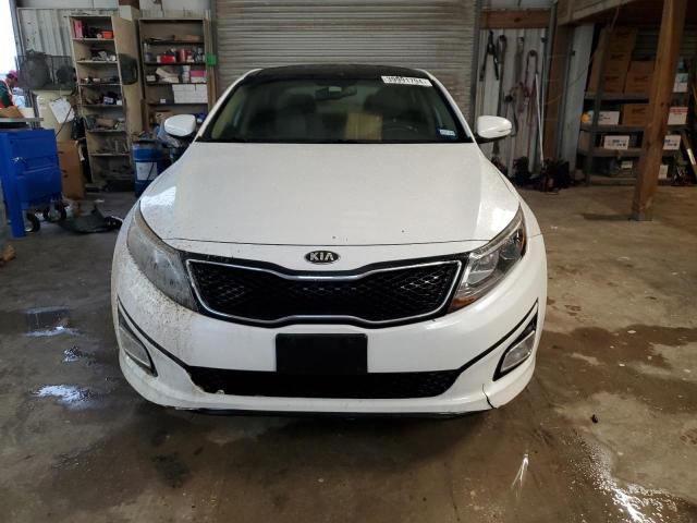 5XXGN4A77FG423183 - 2015 KIA OPTIMA EX WHITE photo 5