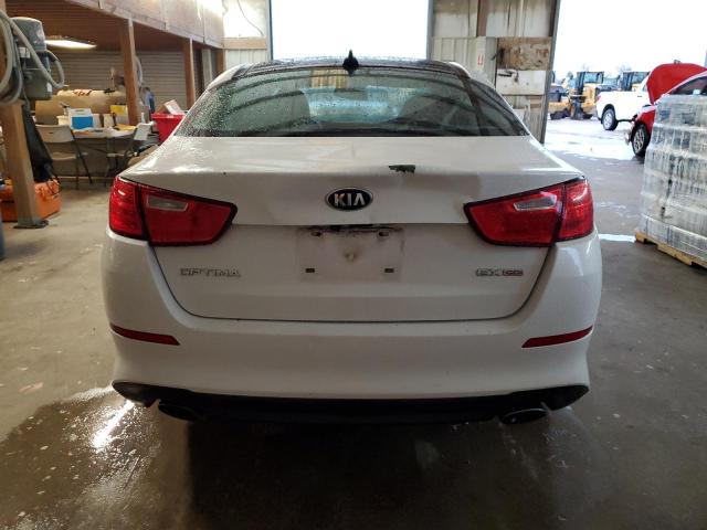 5XXGN4A77FG423183 - 2015 KIA OPTIMA EX WHITE photo 6