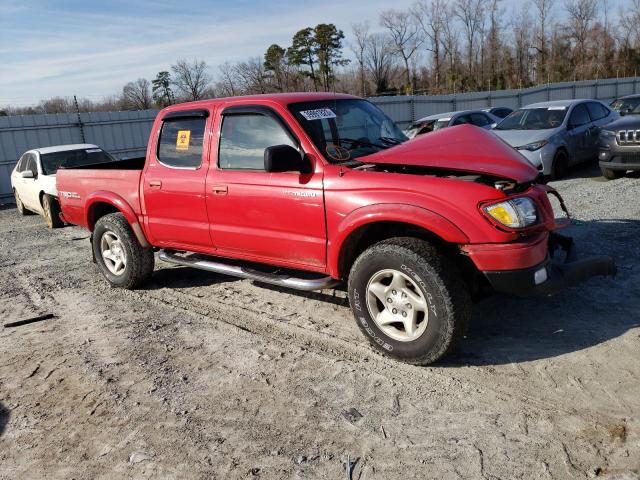 5TEGM92NX3Z154901 - 2003 TOYOTA TACOMA DOUBLE CAB PRERUNNER RED photo 4