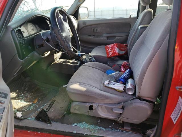 5TEGM92NX3Z154901 - 2003 TOYOTA TACOMA DOUBLE CAB PRERUNNER RED photo 7