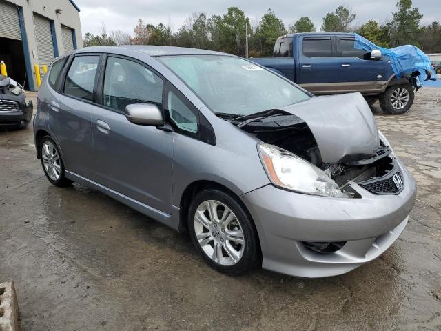 JHMGE87419S017414 - 2009 HONDA FIT SPORT SILVER photo 4