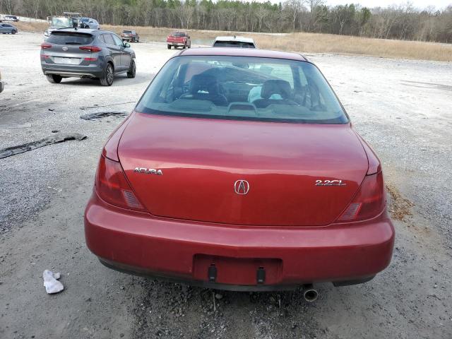 19UYA1250VL024479 - 1997 ACURA 2.2CL RED photo 6