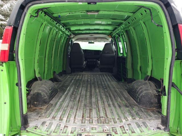 1GCHG39K381152610 - 2008 CHEVROLET EXPRESS G3 GREEN photo 10