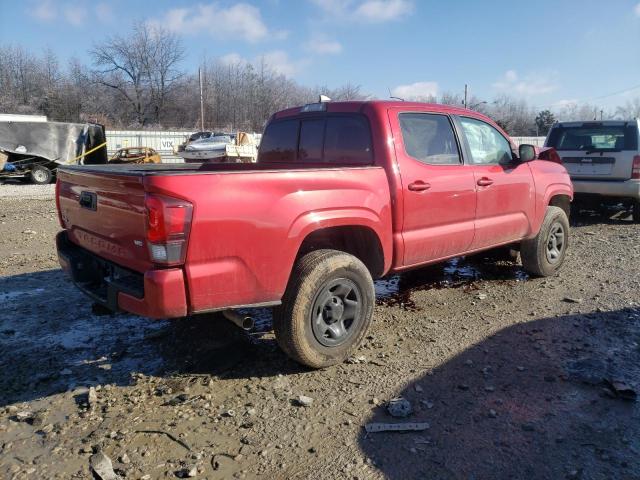 5TFCZ5AN7KX185975 - 2019 TOYOTA TACOMA DOUBLE CAB RED photo 3