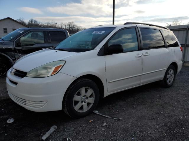 5TDZA23C94S043020 - 2004 TOYOTA SIENNA CE WHITE photo 1