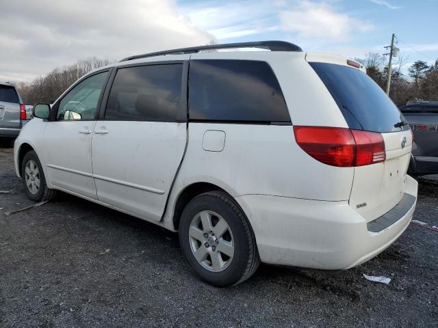 5TDZA23C94S043020 - 2004 TOYOTA SIENNA CE WHITE photo 2