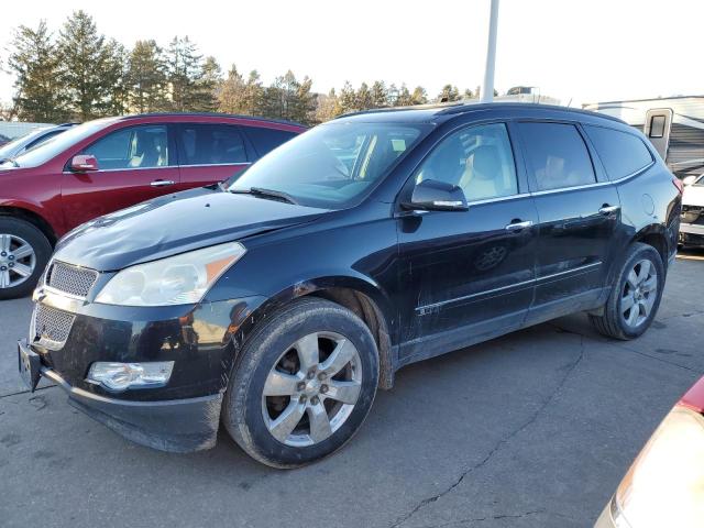 1GNLVHED4AS152997 - 2010 CHEVROLET TRAVERSE LTZ BLACK photo 1