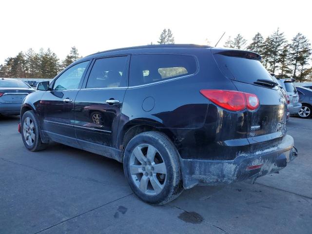 1GNLVHED4AS152997 - 2010 CHEVROLET TRAVERSE LTZ BLACK photo 2