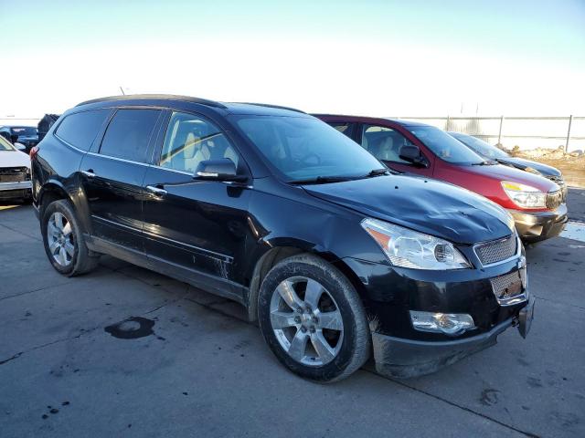 1GNLVHED4AS152997 - 2010 CHEVROLET TRAVERSE LTZ BLACK photo 4