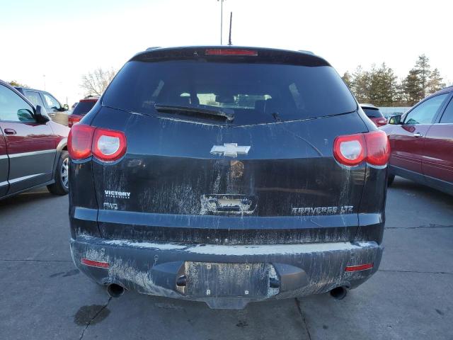 1GNLVHED4AS152997 - 2010 CHEVROLET TRAVERSE LTZ BLACK photo 6