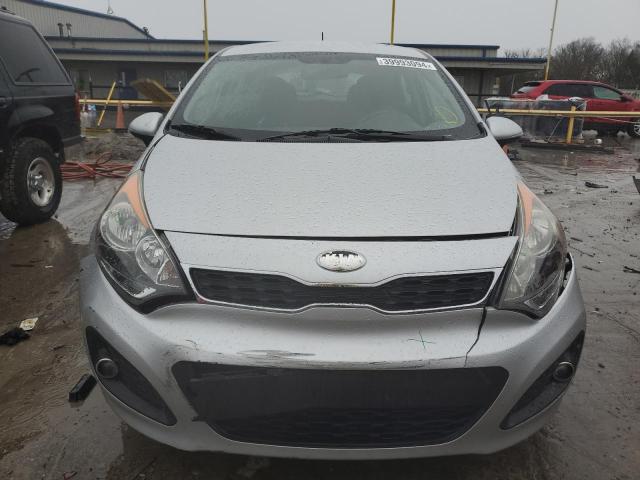 KNADN5A35D6143857 - 2013 KIA RIO EX SILVER photo 5