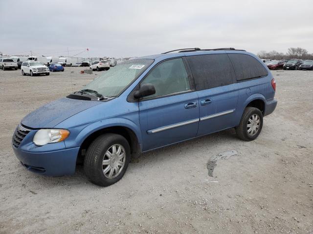 2A4GP54L27R183214 - 2007 CHRYSLER TOWN & COU TOURING ლურჯი ფოტო 1