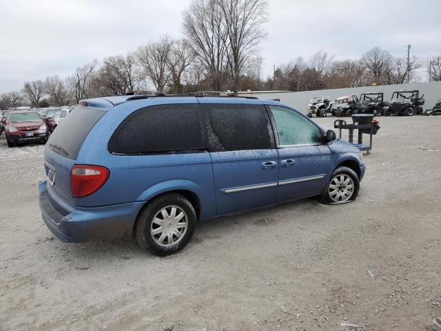 2A4GP54L27R183214 - 2007 CHRYSLER TOWN & COU TOURING ლურჯი ფოტო 3