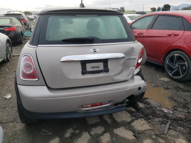 WMWSU3C55DT688164 - 2013 MINI COOPER GRAY photo 6