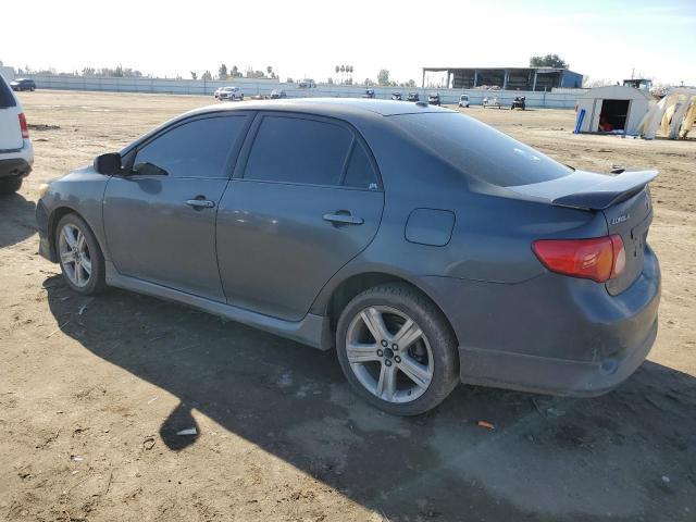 1NXBE40E19Z004587 - 2009 TOYOTA COROLLA XRS CHARCOAL photo 2