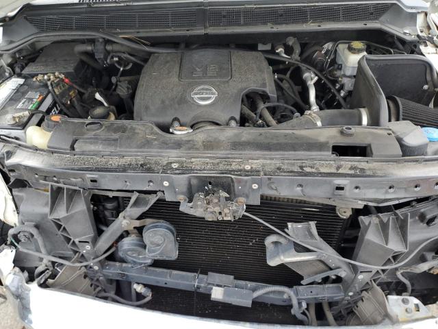 1N6AA0EJ4AN310141 - 2010 NISSAN TITAN XE WHITE photo 11