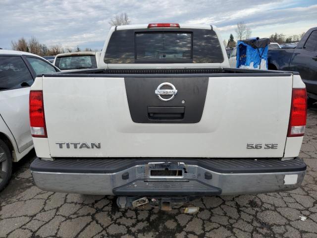 1N6AA0EJ4AN310141 - 2010 NISSAN TITAN XE WHITE photo 6