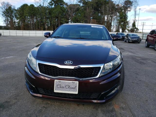 5XXGM4A71DG182236 - 2013 KIA OPTIMA LX BURGUNDY photo 5