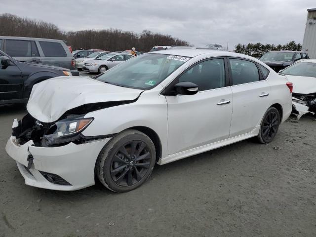 3N1AB7AP6JY277720 - 2018 NISSAN SENTRA S WHITE photo 1