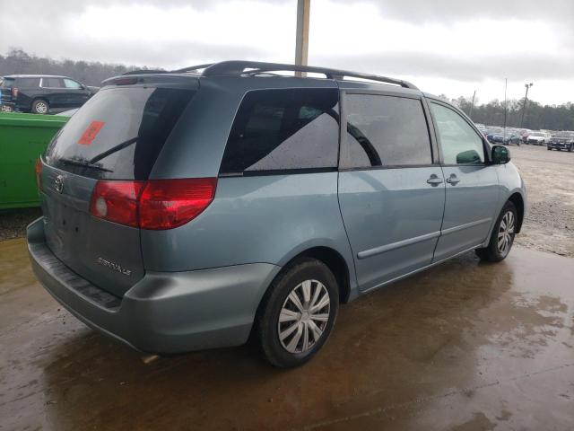 5TDZK23C68S116427 - 2008 TOYOTA SIENNA CE BLUE photo 3