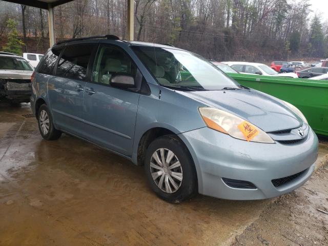 5TDZK23C68S116427 - 2008 TOYOTA SIENNA CE BLUE photo 4