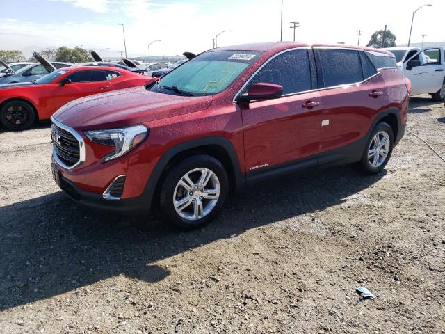 3GKALMEV9KL117643 - 2019 GMC TERRAIN SLE RED photo 1