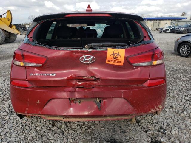 KMHH35LE8LU125884 - 2020 HYUNDAI ELANTRA GT RED photo 6