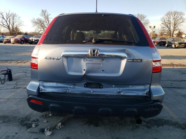 JHLRE48739C013230 - 2009 HONDA CR-V EXL BLUE photo 6