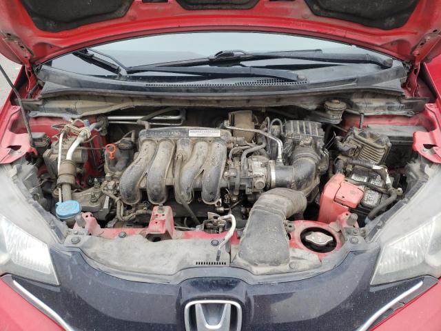 3HGGK5H84FM700224 - 2015 HONDA FIT EX RED photo 11