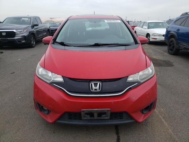 3HGGK5H84FM700224 - 2015 HONDA FIT EX RED photo 5