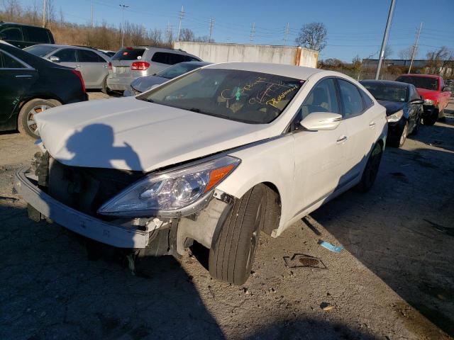 KMHFG4JG1CA173366 - 2012 HYUNDAI AZERA GLS WHITE photo 1