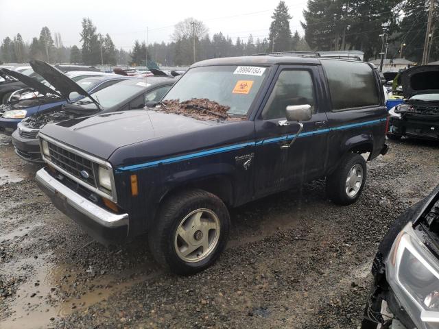 1FMCU14T7HUA08981 - 1987 FORD BRONCO II BLUE photo 1