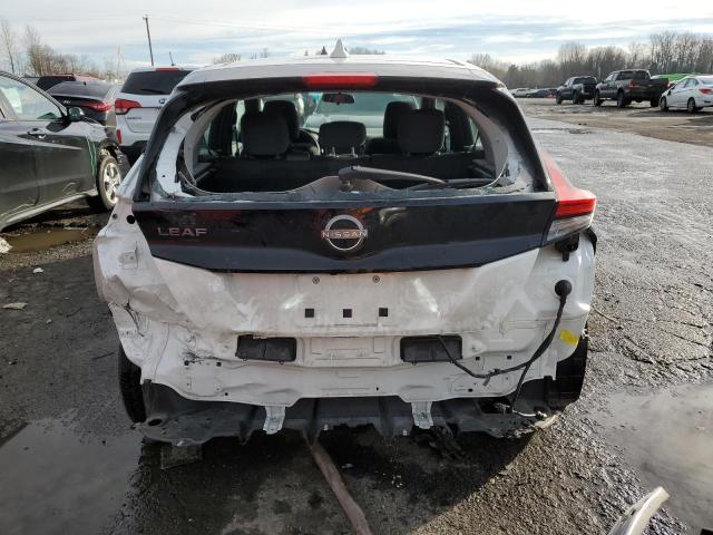 1N4AZ1BVXPC556792 - 2023 NISSAN LEAF S WHITE photo 6