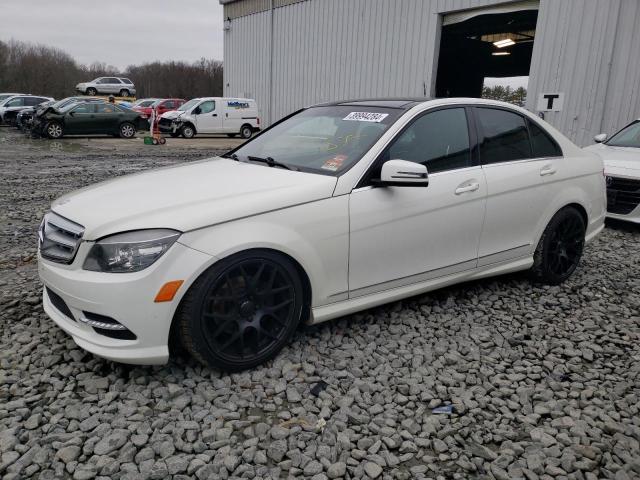 WDDGF8BB2BR143210 - 2011 MERCEDES-BENZ C 300 4MATIC WHITE photo 1