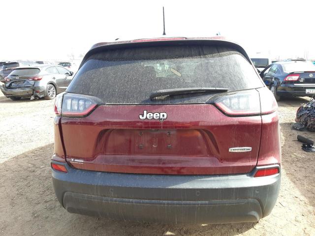 1C4PJLLB9MD189496 - 2021 JEEP CHEROKEE LATITUDE PLUS BURGUNDY photo 6