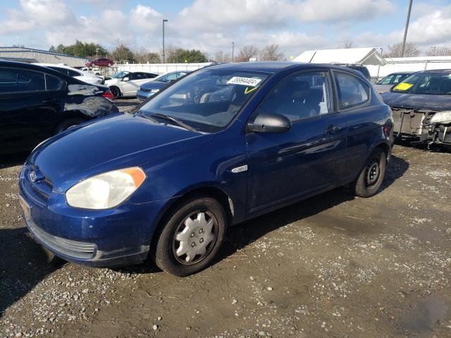 KMHCM36C07U038492 - 2007 HYUNDAI ACCENT GS BLUE photo 1