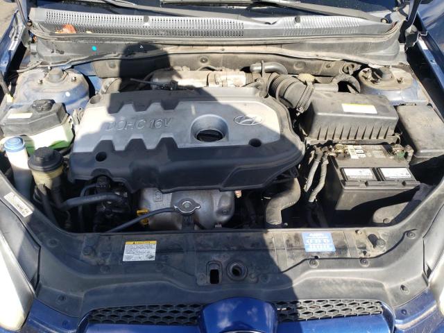 KMHCM36C07U038492 - 2007 HYUNDAI ACCENT GS BLUE photo 11