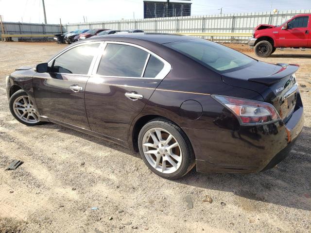 1N4AA5AP2CC865829 - 2012 NISSAN MAXIMA S BROWN photo 2