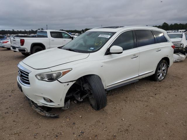 5N1AL0MN7FC528669 - 2015 INFINITI QX60 WHITE photo 1