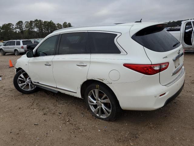 5N1AL0MN7FC528669 - 2015 INFINITI QX60 WHITE photo 2