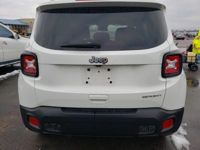 ZACNJAAB1LPL31707 - 2020 JEEP RENEGADE SPORT Սպիտակ լուսանկար 6