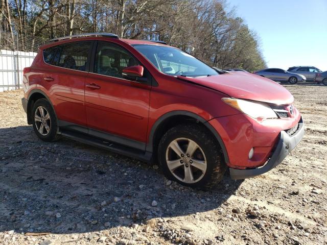 2T3WFREV6DW026329 - 2013 TOYOTA RAV4 XLE RED photo 4