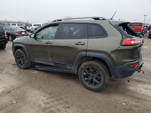 1C4PJMBSXEW297610 - 2014 JEEP CHEROKEE TRAILHAWK 绿色 照片 2