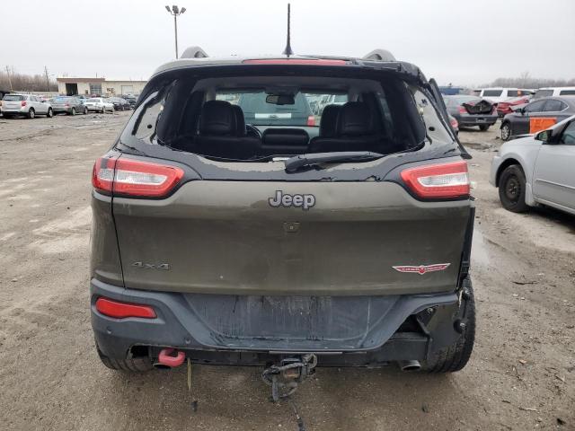 1C4PJMBSXEW297610 - 2014 JEEP CHEROKEE TRAILHAWK 绿色 照片 6