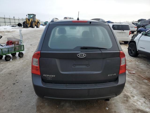 KNAFG526177047458 - 2007 KIA RONDO LX BLACK photo 6