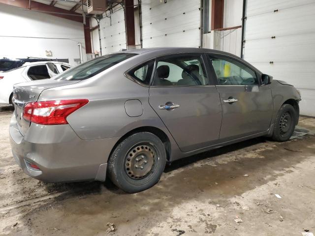 3N1AB7AP6GL680523 - 2016 NISSAN SENTRA S GRAY photo 3